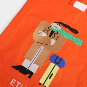 TWILL SHOPPER BAG - Image 3