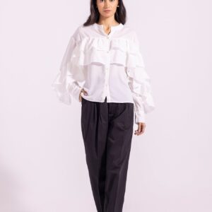 SOLID BUTTON DOWN SHIRT
