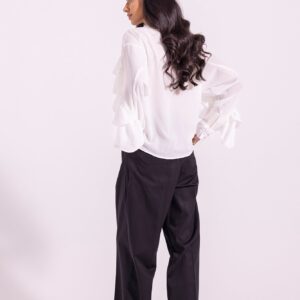 SOLID BUTTON DOWN SHIRT - Image 3