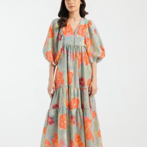 PRINTED DRESS - Image 1
