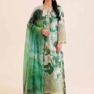 2 Piece - Printed Embroidered Suit - 42401709