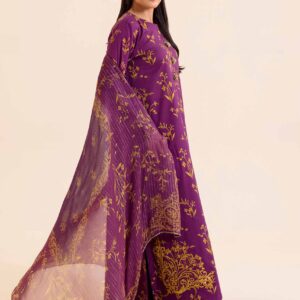 2 Piece - Printed Embroidered Suit - 42401715