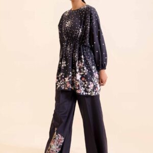 2 piece - Digital Printed Embroidered Suit - 42401744