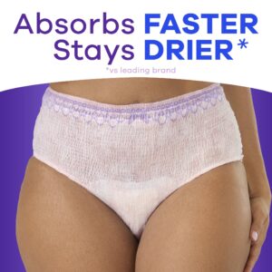 Always Discreet Adult Incontinence Underwear for Women, L, 28 CT - Image 15