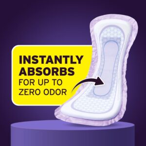 Poise Overnight Incontinence & Postpartum Pads for Bladder Leaks, 8 Drop Extra Coverage, 72 Count (2 Packs of 36), Packaging May Vary - Image 8