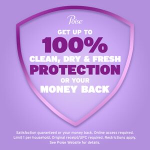 Poise Incontinence Pads for Women, 6 Drop Ultimate Absorbency, Long Length, 45 Count - Image 4