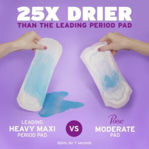 Poise Incontinence Pads for Women, 3 Drop Light Absorbency, Long Length, 24 Count - Image 6