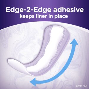 Always Xtra Protection 3-in-1 Daily Liners for Women, Extra Long Length, 60 CT - Image 14