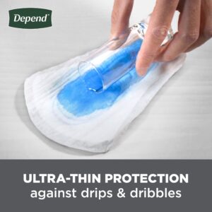 Depend Shields Incontinence Pads for Men, Light Absorbency, 58 Count - Image 7