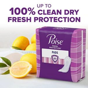 Poise Incontinence Pads & Postpartum Incontinence Pads, 4 Drop Moderate Absorbency, Regular Length, 20 Count, Packaging May Vary - Image 3