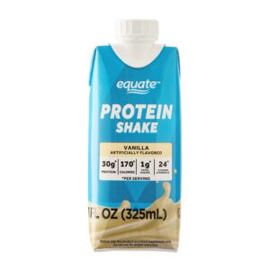 Equate High Performance Protein Shake, Vanilla, 30g Protein, 11 fl oz, 4 Count - Image 11