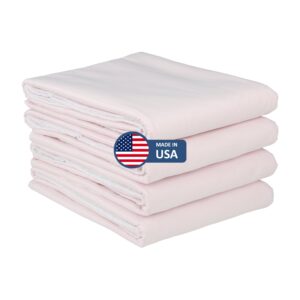 Reusable Washable Underpads - Pack of 4 Large Bed Pads with Waterproof Backing, 34" x 36", for use as Incontinence Bed Pads, Reusable pet Pads, Great for Dogs, Cats, and Bunny, Made in The USA - Image 6