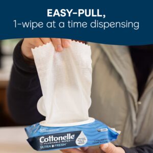 Cottonelle Ultra Fresh Flushable Wet Wipes, 8 Flip-Top Packs - Image 3