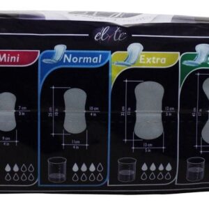 Elyte 100% Pure Cotton Bladder Control Pads-Super Absorbent and Sensitive Skin Safe, Normal - Image 5