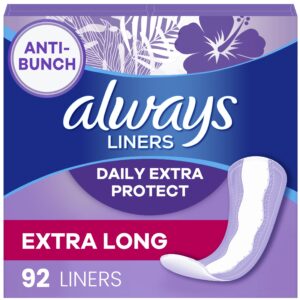 Always Anti-Bunch Xtra Protection Daily Liners Xtra Long Length, 68 Ct - Image 12