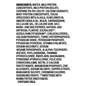 Equate High Performance Protein Nutrition Shake, Chocolate, 11 fl oz, 4 Count - Image 10