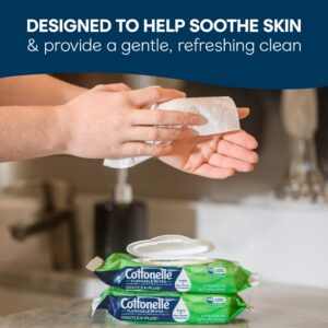 Cottonelle Gentle Plus Flushable Wet Wipes, 2 Flip-Top Packs - Image 7