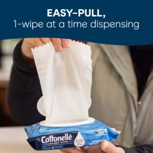 Cottonelle Fresh Care Flushable Wet Wipes, 10 Flip-Top Packs - Image 4