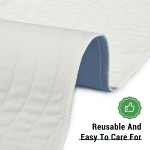 GOGREEN (Pack of 2) Waterproof Incontinence Reusable Underpads, Washable & Absorbent Mattress Pad for Potty Training, Adult, Kids, Dogs (34" x 36") - Image 10
