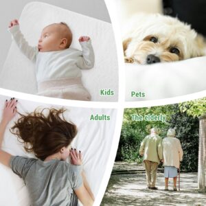 GOGREEN (Pack of 2) Waterproof Incontinence Reusable Underpads, Washable & Absorbent Mattress Pad for Potty Training, Adult, Kids, Dogs (34" x 36") - Image 18
