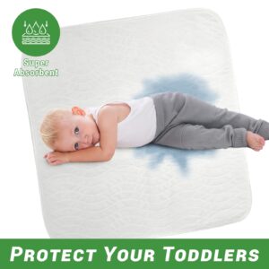 GOGREEN (Pack of 2) Waterproof Incontinence Reusable Underpads, Washable & Absorbent Mattress Pad for Potty Training, Adult, Kids, Dogs (34" x 36") - Image 44