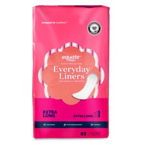 Equate Everyday Extra Protection Liners, Extra Long, Unscented (93 Count) - Image 18