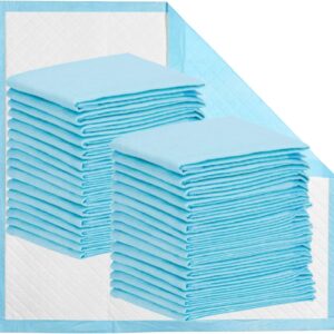 Buyockss Disposable Underpads 32” x 36” Heavy Absorbency 25 Pack Waterproof Bed Pads and Pee Pads - Image 1