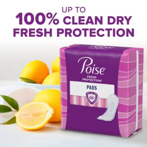 Poise Incontinence Pads & Postpartum Incontinence Pads, 5 Drop Maximum Absorbency, Long Length, 84 Count (2 Packs of 42), Packaging May Vary - Image 6