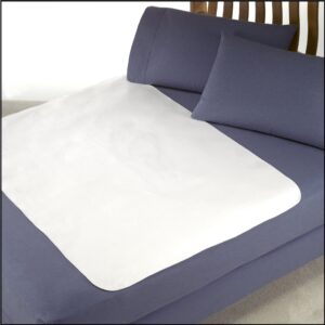 Mainstays Waterproof and Absorbent Soft Top Machine Washable Mattress Underpad, One Size - Image 3