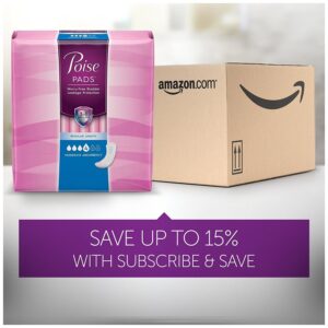 Poise Incontinence Pads, Moderate Absorbency, Regular, 66 Count - Image 7