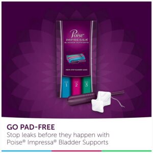 Poise Incontinence Pads, Moderate Absorbency, Regular, 66 Count - Image 10
