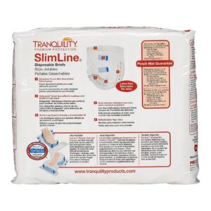Tranquility Slimline Adult Incontinence Brief M Heavy Absorbency Full Fit, 2122, Heavy, 12 Ct - Image 6