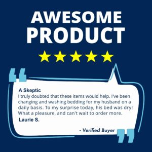 Peelaways Waterproof Disposable Bed Sheets – As Seen On Shark Tank | 5-Layer Absorbent Wellness Sheets for Elderly, Homecare, Hospital Use and Travel - Image 3