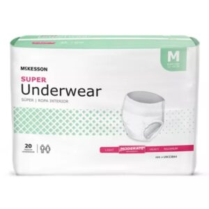 A Disposable Underwear Medium Moderate 20 Ct - Image 1