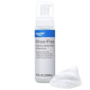 Equate Rinse-Free Foaming Body Wash & Shampoo, No Rinse Formula, 7.1 fl oz - Image 13