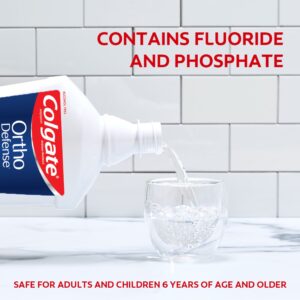 Colgate Phos-Flur Ortho Defense Mouthwash, Mint, 16.9 fl oz - Image 4