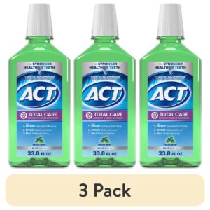 ACT Total Care Anticavity Fluoride Mouthwash, Fresh Mint, 33.8 fl. oz. - Image 13