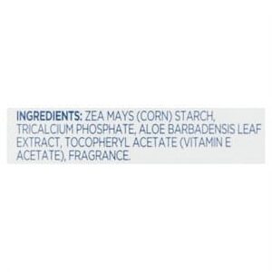 Equate Baby Pure Cornstarch Baby Powder with Aloe Vera and Vitamin E, 15 oz - Image 4