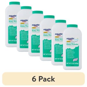 Equate Baby Pure Cornstarch Baby Powder with Aloe Vera and Vitamin E, 15 oz - Image 6