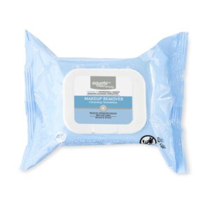 Equate Makeup Remover Cleansing Towelette Wipes by Removing Waterproof Mascara, Alcohol Free & Oil-Free (80 Count), Compare to Neutrogena® Makeup Remover Cleansing Towelettes - Image 3