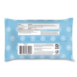 Equate Makeup Remover Cleansing Towelette Wipes by Removing Waterproof Mascara, Alcohol Free & Oil-Free (80 Count), Compare to Neutrogena® Makeup Remover Cleansing Towelettes - Image 4