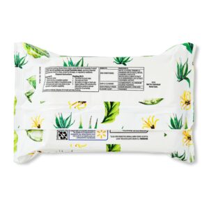 Equate Flushable Wet Wipes with Witch Hazel & Aloe, 96 Wipes (2 Pack) - Image 13