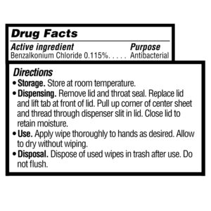 Equate Antibacterial Hand Wipes, Fresh Scent, 40 Wipes, Compare to Wet Ones® Antibacterial Hand Wipes - Image 6