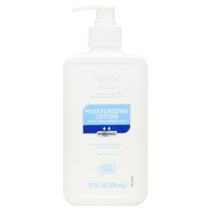 Equate Moisturizing Lotion with Hyaluronic Acid for Moisturizing Face Care, Fragrance Free, 12 fl oz, Compare to CeraVe® Daily Moisturizing Lotion - Image 4