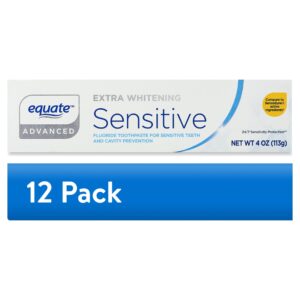 Equate Extra Whitening Sensitive Toothpaste, 4 oz, Compare to Sensodyne® Active Ingredients - Image 10