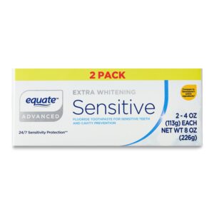 Equate Extra Whitening Sensitive Toothpaste, 4 oz, Compare to Sensodyne® Active Ingredients - Image 22