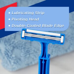 Equate 2 Blade Disposable Razors with Pivoting Head (12 Count), Compare to Gillette® Sensor®2 - Image 11