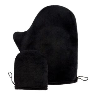 Equate Beauty Self Tanning Duo Applicator Mitts, 2 Count - Image 1