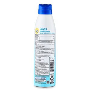Equate Kids Sunscreen Spray, SPF 50, 5.5 oz - Image 3