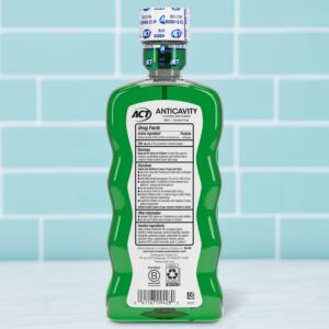 ACT Anticavity Fluoride Mouthwash, Triple Action, Mint, 18 fl. oz. - Image 17